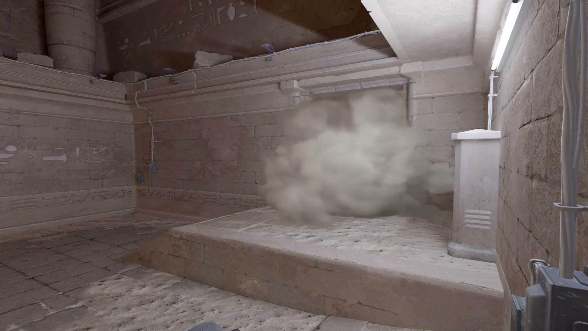Ruins smoke for Connector