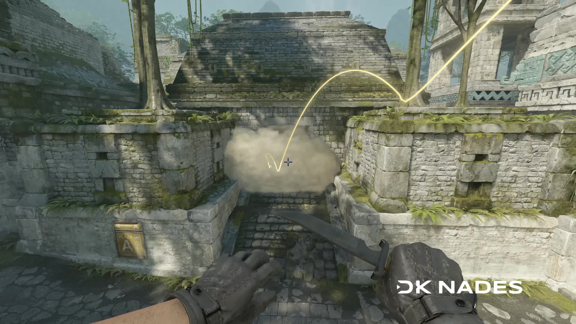 Top Mid smoke from Ruins