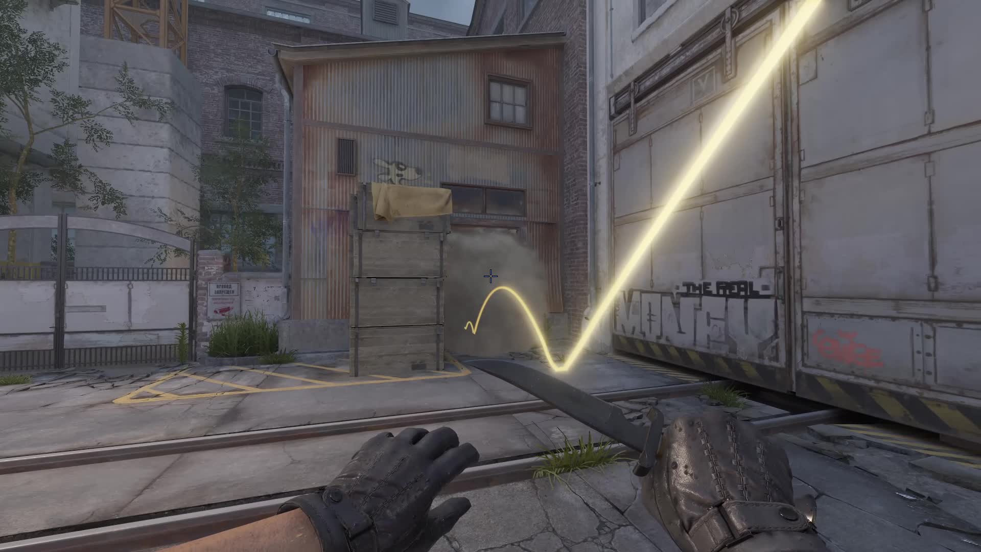 Popdog smoke from Dumpster