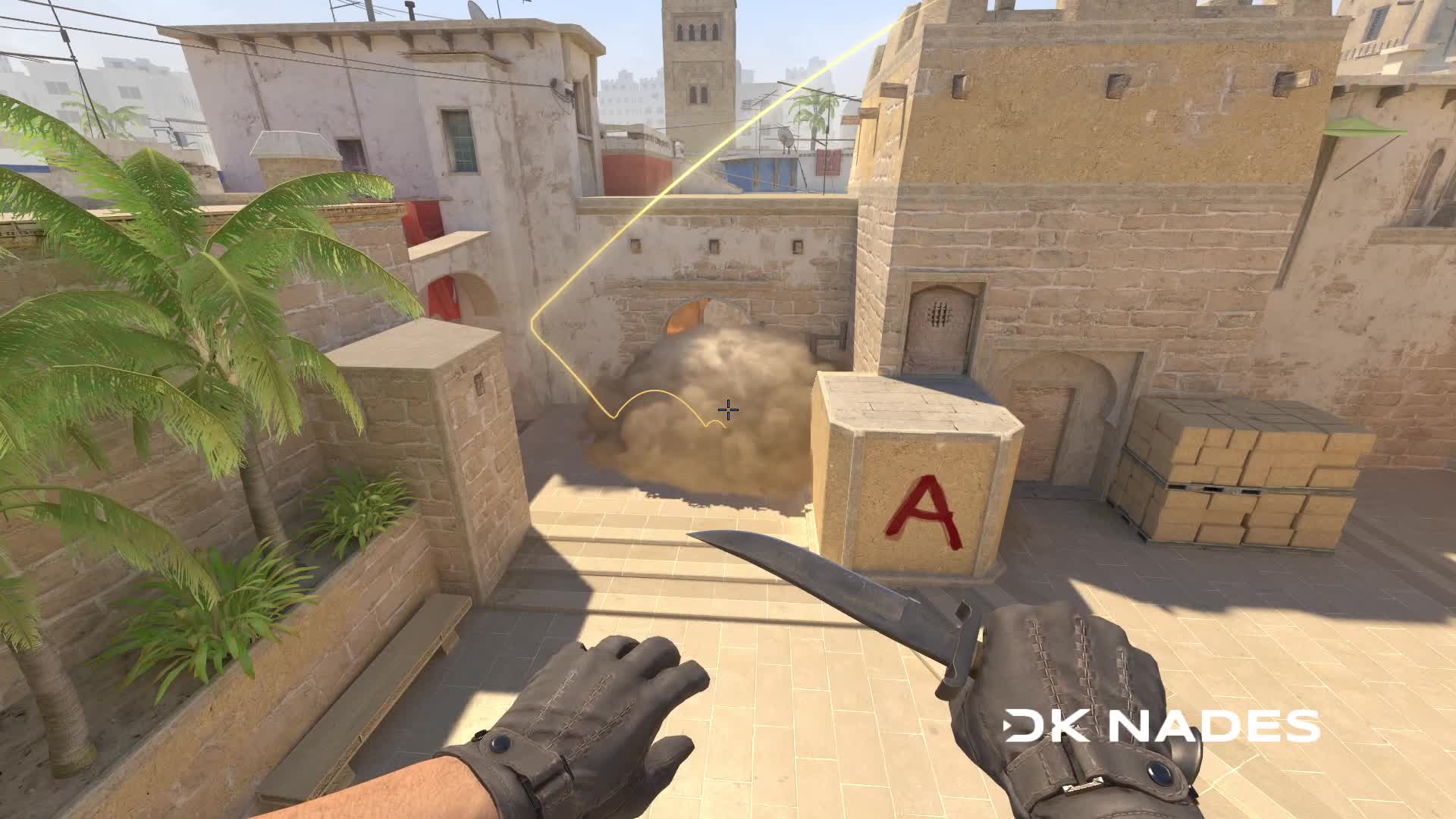 Top Connector smoke from pit under roof