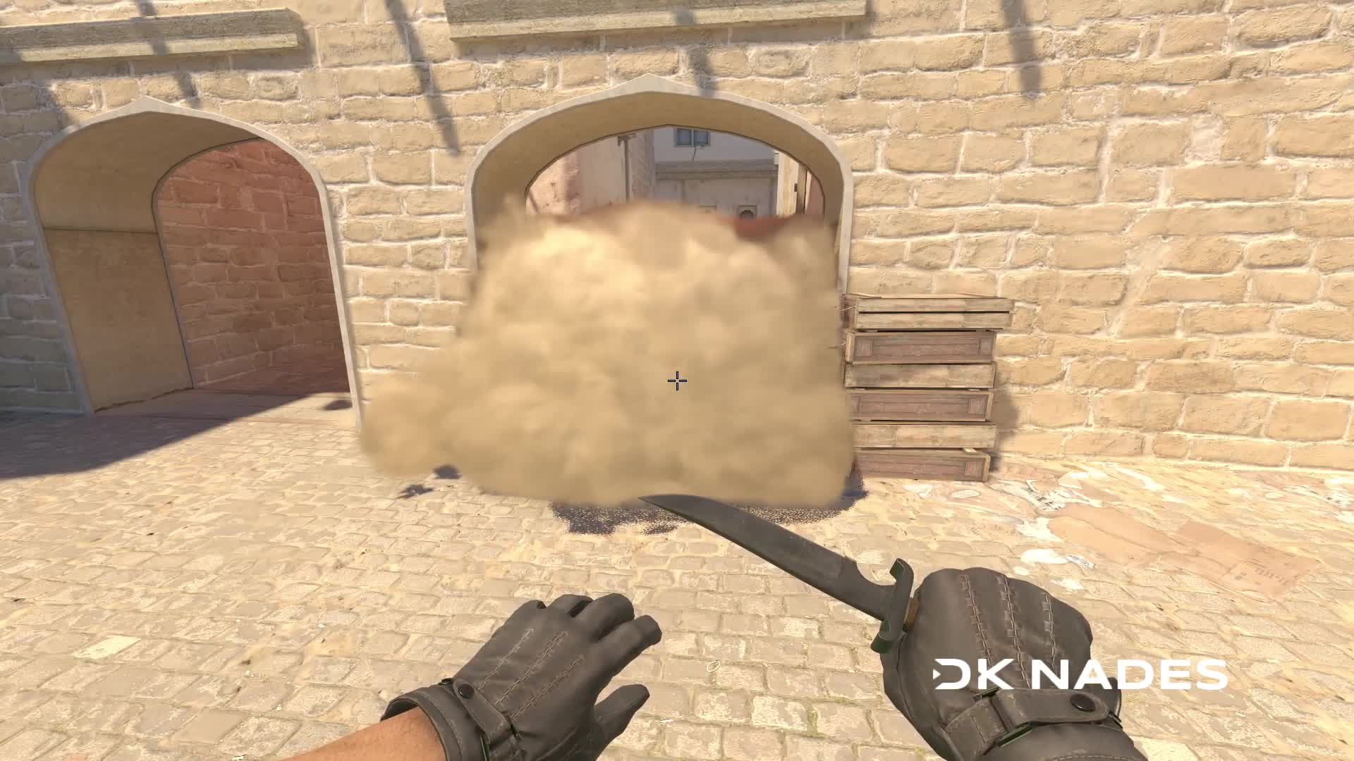 Left arch smoke from b apps