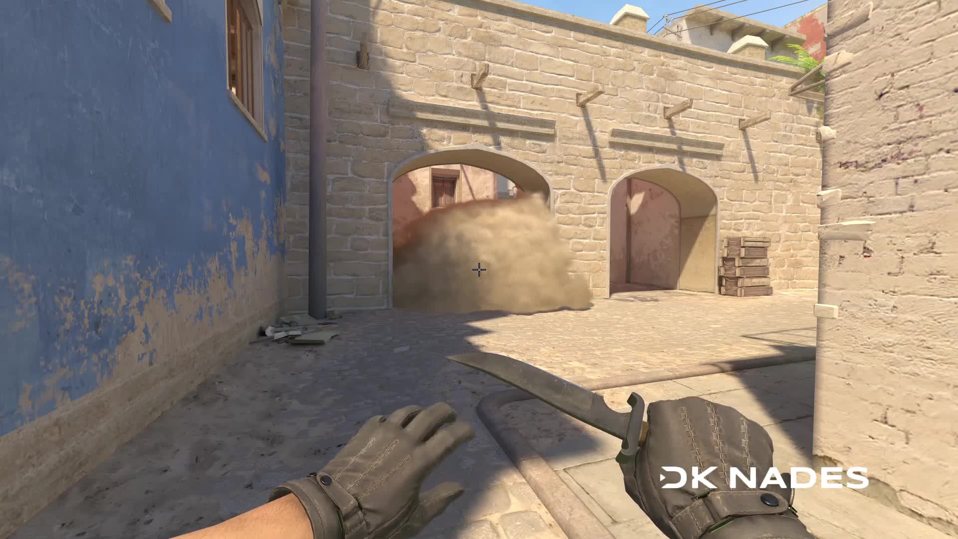 Right arch smoke from TV