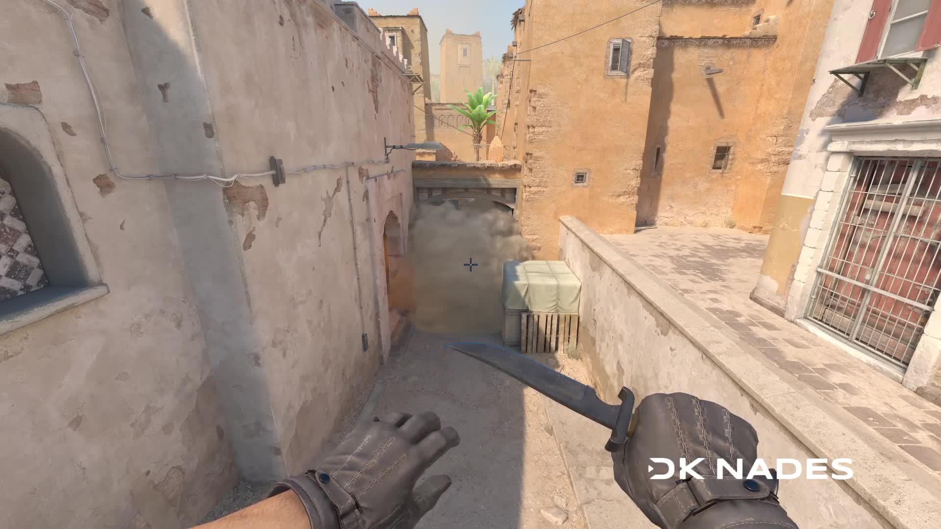 Mid doors smoke from T spawn