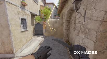Long smoke from second mid