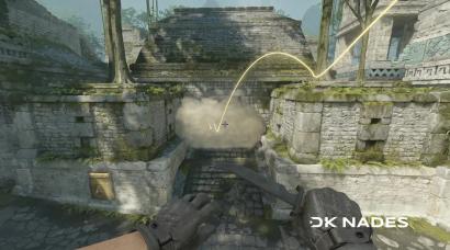 Top Mid smoke from Ruins