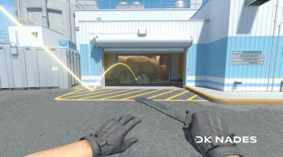 Garage smoke from outside T spawn