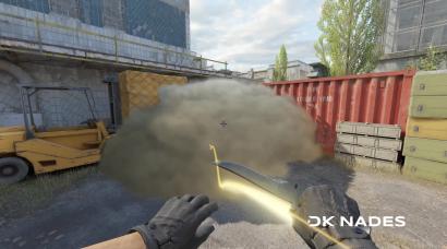 A Site Cross Smoke from A Main