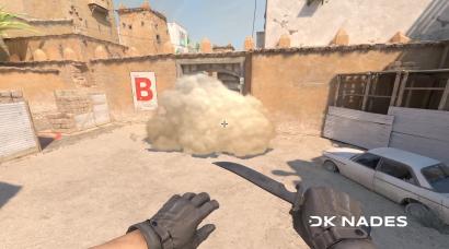 B doors smoke from tunnel