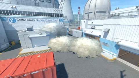 Outside Wall of Smokes preview