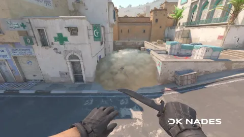 All CT Smokes on Dust2