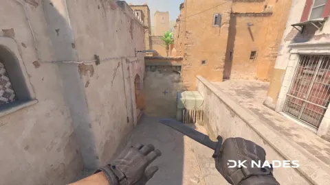 All Mid Smokes on Dust2