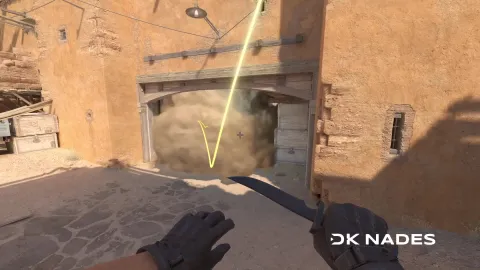 All Mid to B Smokes on Dust2