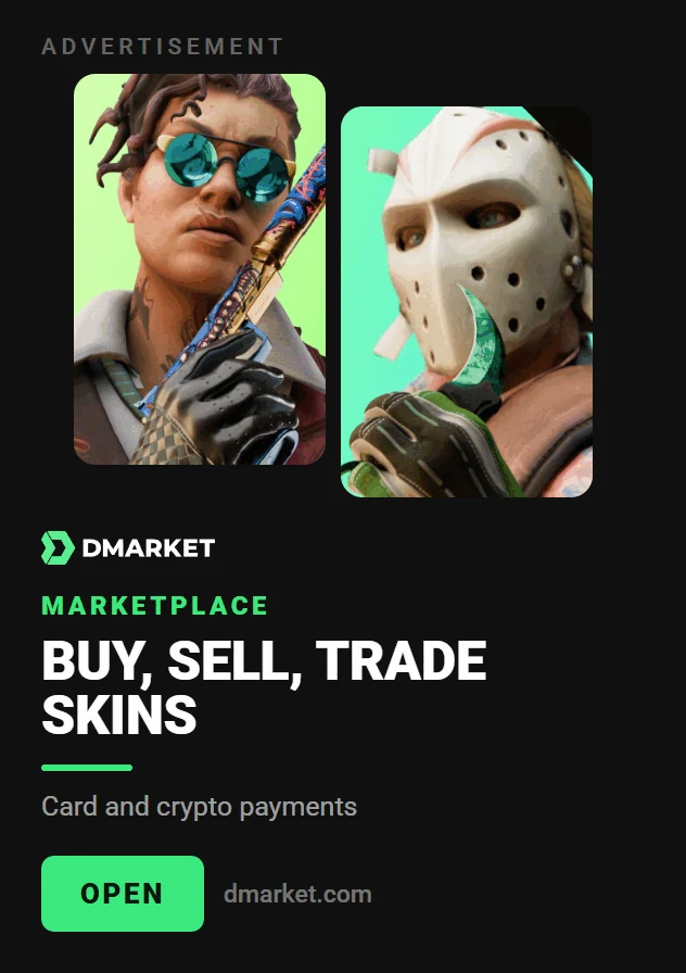 Advertisement: DMarket