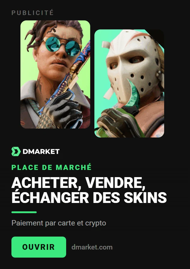 Publicité: DMarket
